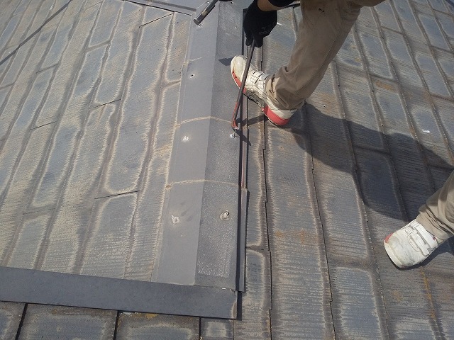 屋根カバー工事棟撤去